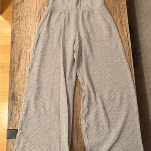 Abercrombie & Fitch Gray Waffle Knit Lounge Pants